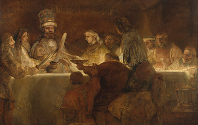 The Conspiracy of Claudius Civilis Rembrandt